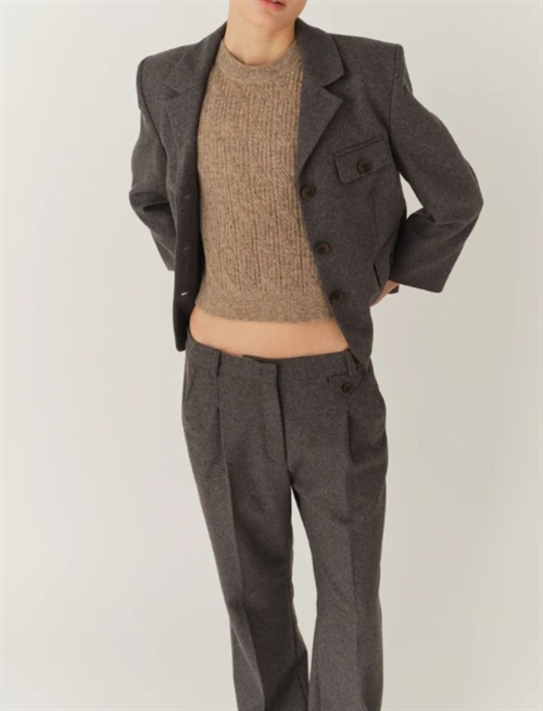 THE GARMENT KIRSTEN TIE TOP BLACK